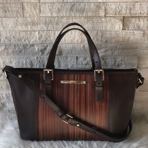 Brahmin Balsa Satchel Crossbody Bag